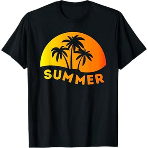 Summer Beach Lover Gift For Men Women Youth Teen Vacation T-Shirt