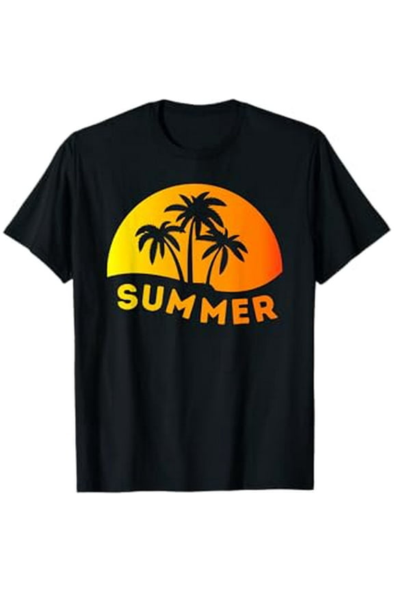 Summer Beach Lover Gift For Men Women Youth Teen Vacation T-Shirt