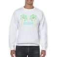 thumbnail image 1 of Summer Beach Neon Sweatshirt Men -SPIdeals Designs, Male XX-Large, 1 of 4