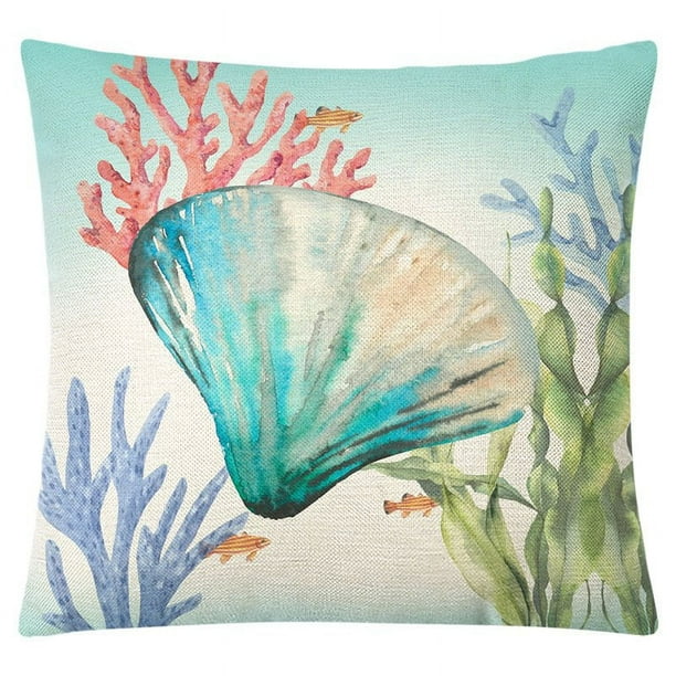 Seashore pillow covers shop