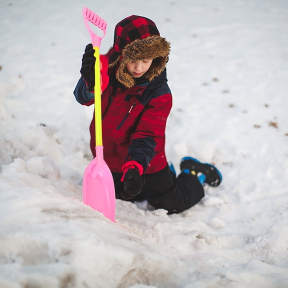 Summer Beach Sand Shovel Ergonomic D-Grip Long Handle Sand Digging Spade Lightweight Sandcastle Building Tool for Garden Snow Backyard Seaside Yard Sandbox Fun