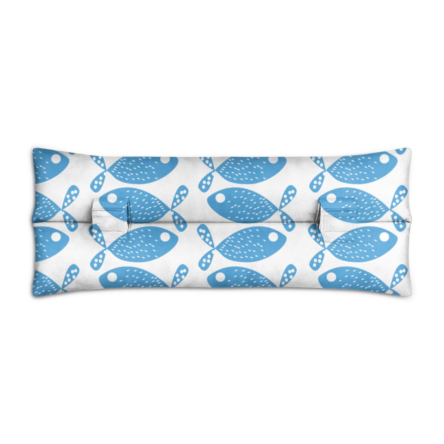 Summer Beach Seat Belt Pillow Post-Surgery Mastectomy & Chest Protection Cushion Soft Coral-Themed Recovery Pad for Women After Breast Surgery