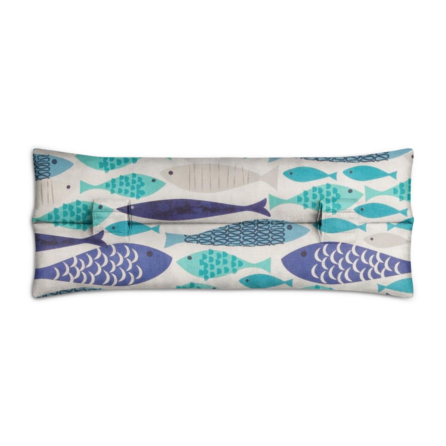 Summer Beach Seat Belt Pillow Post-Surgery Mastectomy & Chest Protection Cushion Soft Coral-Themed Recovery Pad for Women After Breast Surgery