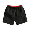 thumbnail image 1 of Summer Beach Shorts for Men Casual Cotton Linen Lightweight Breathable Soft Outdoor Sports Short with Pockets, 1 of 4