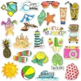 thumbnail image 1 of Summer Beach Stickers for Hydroflasks Cute Stickers for Kids Laptop Water Bottles Stickers Waterproof Stickers for Teens(50 Pcs), 1 of 1