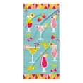 thumbnail image 1 of Summer Beach Towel Fresh Floral Print Quick Dry Microfiber Large Pool Towel Sand Free Lightweight Absorbent Blankets for Travel Swimming and Outdoor, 1 of 2