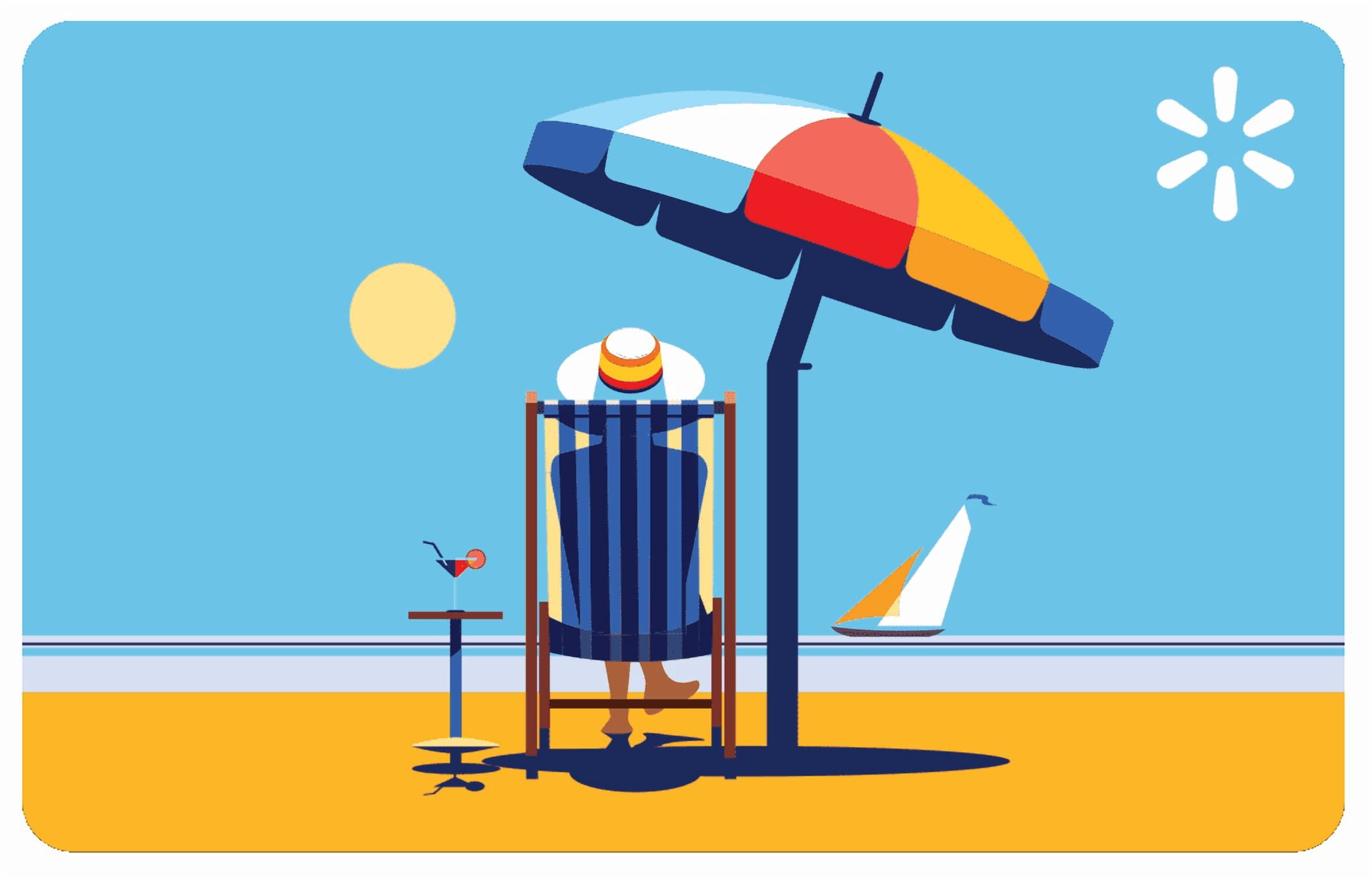 Summer Beach Walmart Gift Card