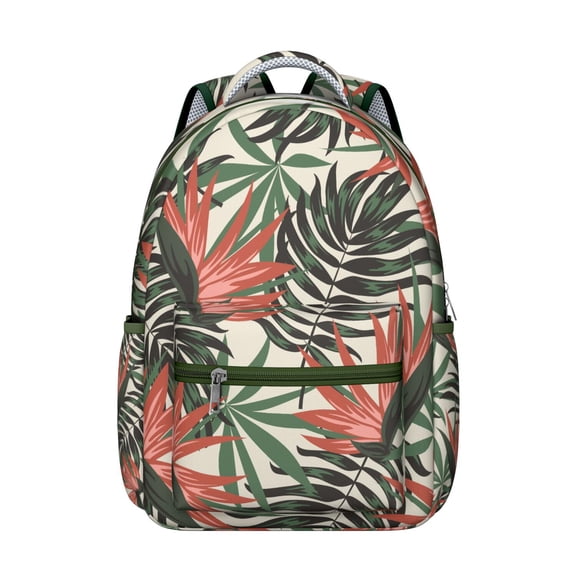 Summer Beach Waterproof School Backpack, Breathable Mesh Straps & Organized Storage