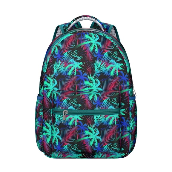 Summer Beach Waterproof School Backpack, Breathable Mesh Straps & Organized Storage