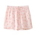 thumbnail image 1 of Summer Bermuda Shorts for Women 2026 Trendy Cute Printed Drawstring Elastic Waist Shorts with Pockets Lightweight Stretch Beach Shorts, 1 of 3