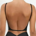 thumbnail image 1 of Summer Big U Backless Bra, Summer Big U Backless Bra, Gathered In Various Ways, Breathable, Extra Wide Adjustable Straps, Black M, Size S-XXL, 1 of 7