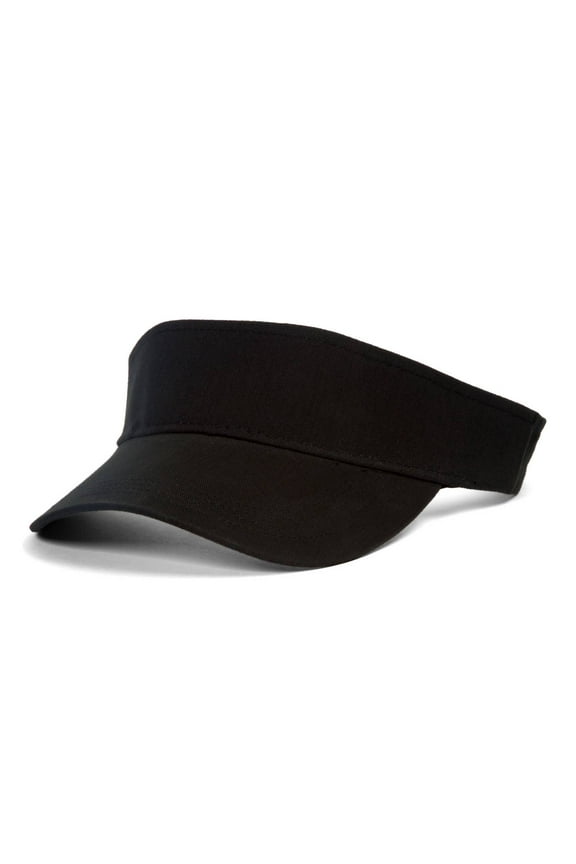 Summer Black Adjustable Visor
