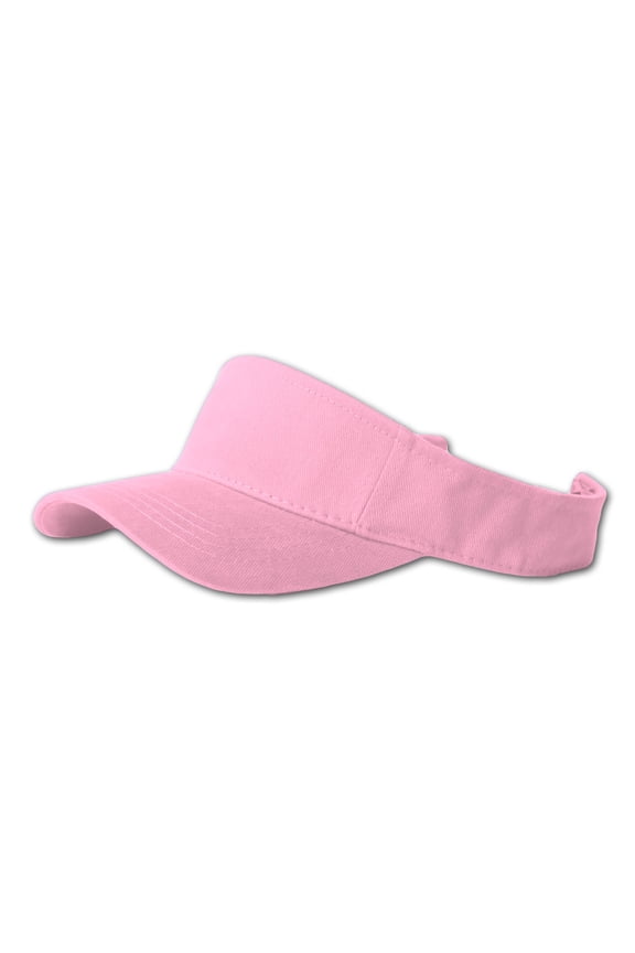 Summer Blank Pink Adjustable Visor