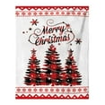 Summer Blanket Full Size Christmas Blanket Facecloth Material Snowman