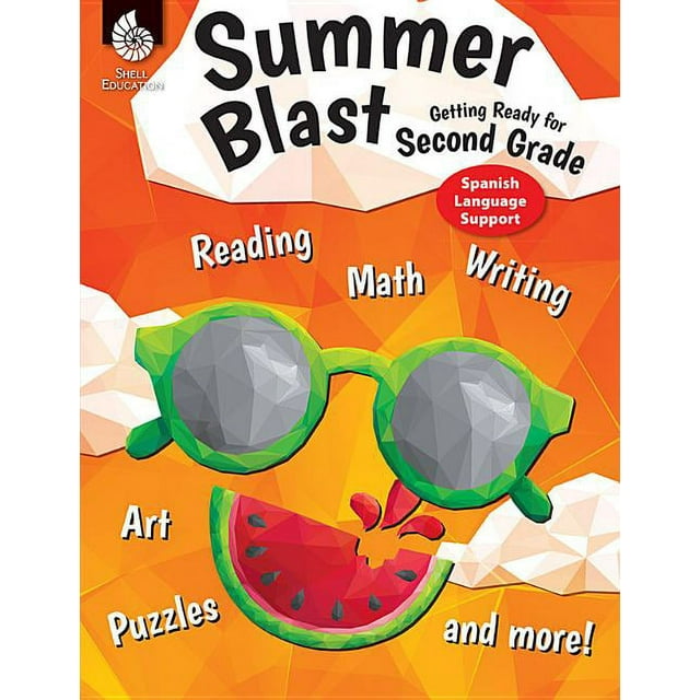 Summer Blast: Summer Blast: Getting Ready for Second Grade (Spanish Language Support) (Paperback)