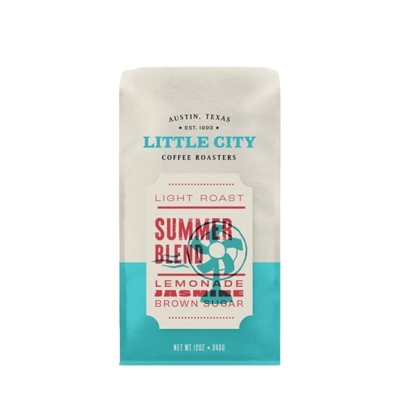 Summer Blend - Roasted by Little City Coffee Roasters - Whole Bean Coffee - 12oz Bag
