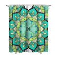 thumbnail image 1 of Summer Boho Daisy Shower Curtain 72x84, Quick-Drying Polyester with Plastic Hooks, Cute Floral Bloom Pattern for Bathroom Decor, 1 of 5
