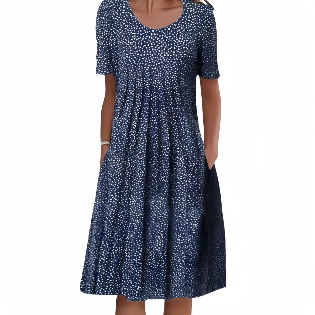 Summer Boho Dress for Women 2024 Hawaiian Vintage Floral Sundress ...