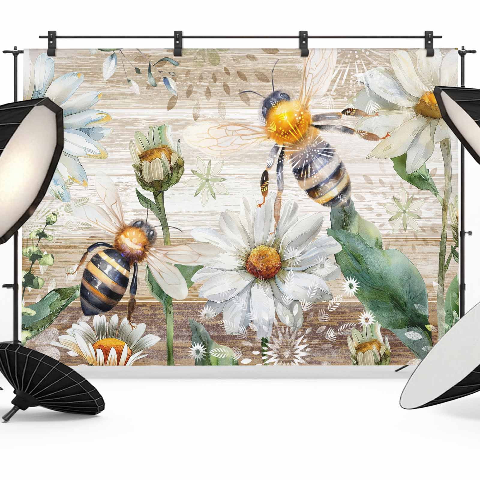 Botanical Backdrop Summer Botanical Backdrop for Photography,Fabric Photo Background ...