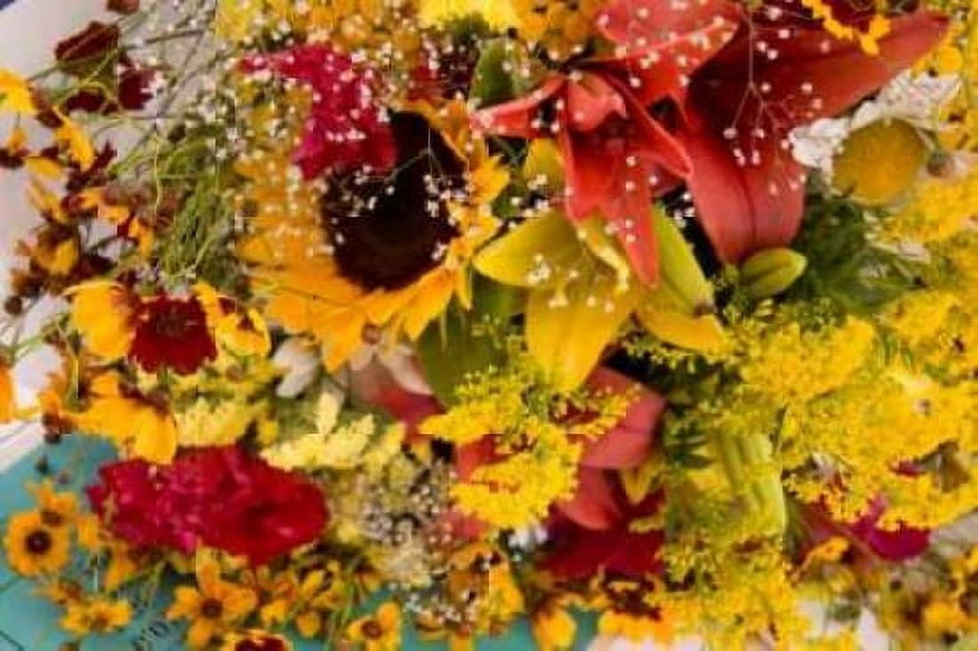 Summer Bouquet II Canvas Art - Maureen Love (24 x 36)