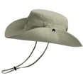 thumbnail image 1 of Summer Boy-Girls Outdoor-Sun-Hat Mesh-Fishing-Hat Wide-Brim Safari-Hat Sun-Protection Beach-Bucket-Hat for 5-9Years Older, 1 of 8