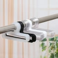 thumbnail image 1 of opvise 10 Pcs Towel Racks Dry Clothing Strong Load-bearing Balanced Transparent Towel Storage Fall Resistant Pants Trousers Closet Hanging Racks Clear, 1 of 8