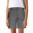 thumbnail image 1 of Summer Boys' Medium Sized Suit Shorts In Solid Color Classic Versatile Casual And Formal School Performance Pants Five Inch Mid Length Pants Boys Shorts Boys Pants, 1 of 9