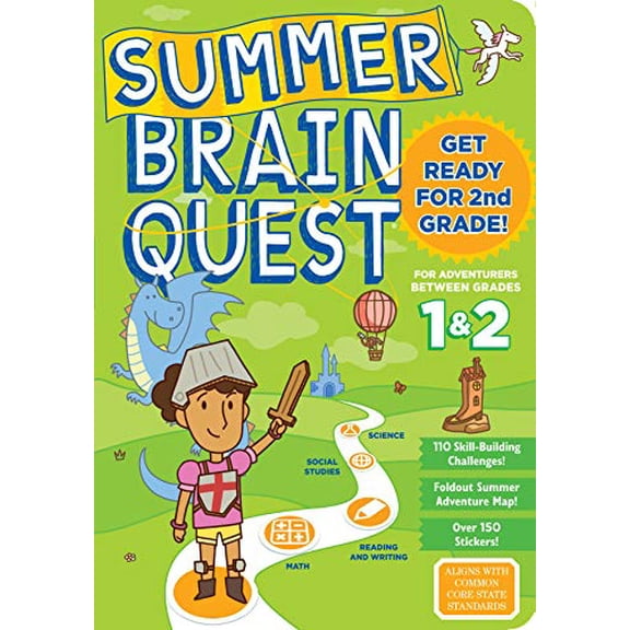 Pre-Owned Summer Brain Quest: Between Grades 1 & 2 (Paperback) 0761189173 9780761189176