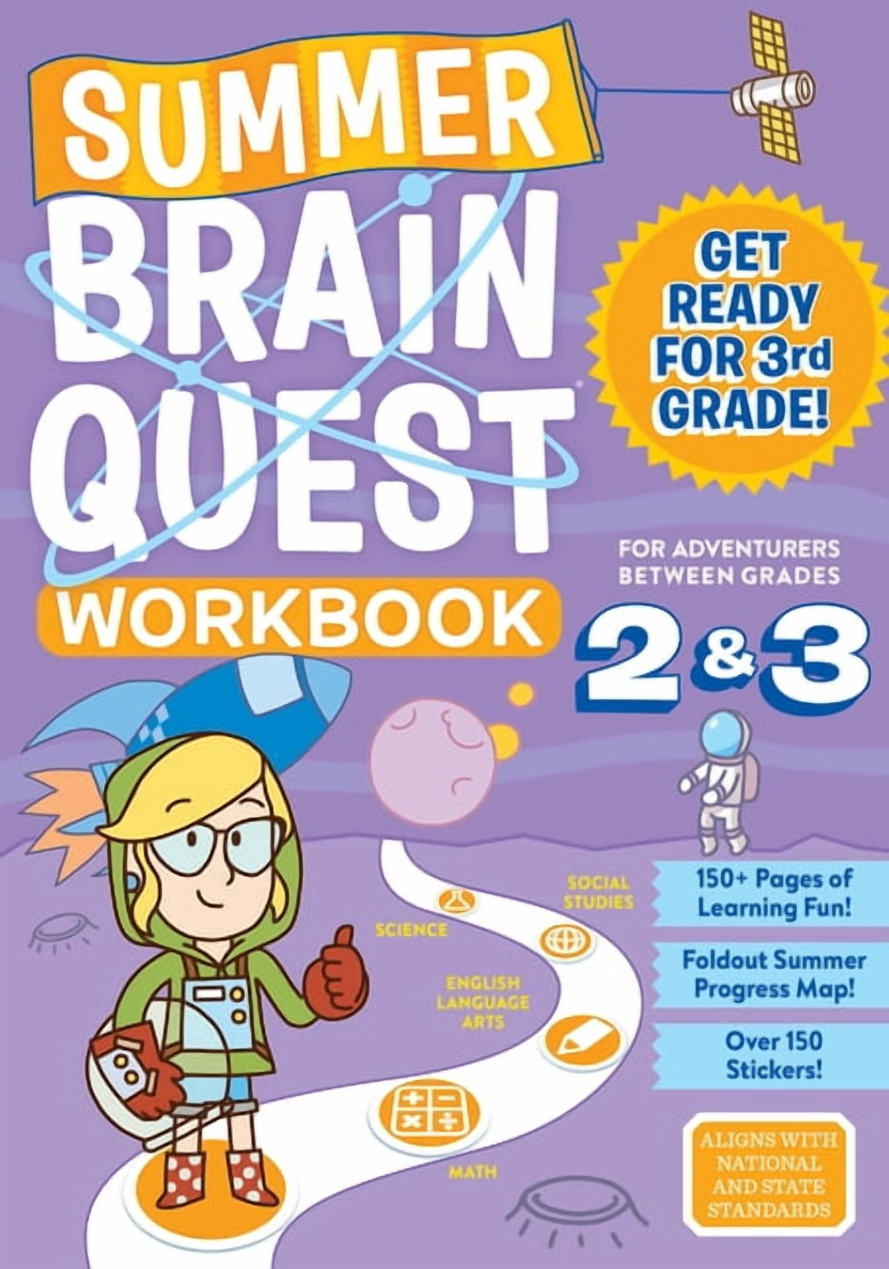 Workman Publishing, Summer Brain Quest Workbook, Between Grades 2