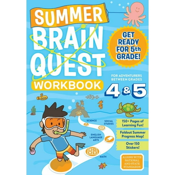 Summer Brain Quest Summer Brain Quest: Between Grades 4 & 5, (Paperback)