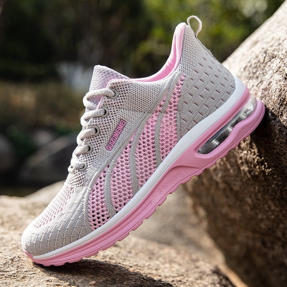 Summer Breathable Running Shoes for Women Featuring a Soft Sole, Non-Slip Design, Cushioned Support, And Shock Absorption for Comfort., Women Shoes, Sneakers