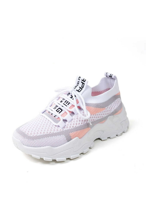 Summer Breathable Soft Sole Mesh Breathable Comfortable Casual Shoes Design Middle Aged Elderly Walking Shoes Beige 38