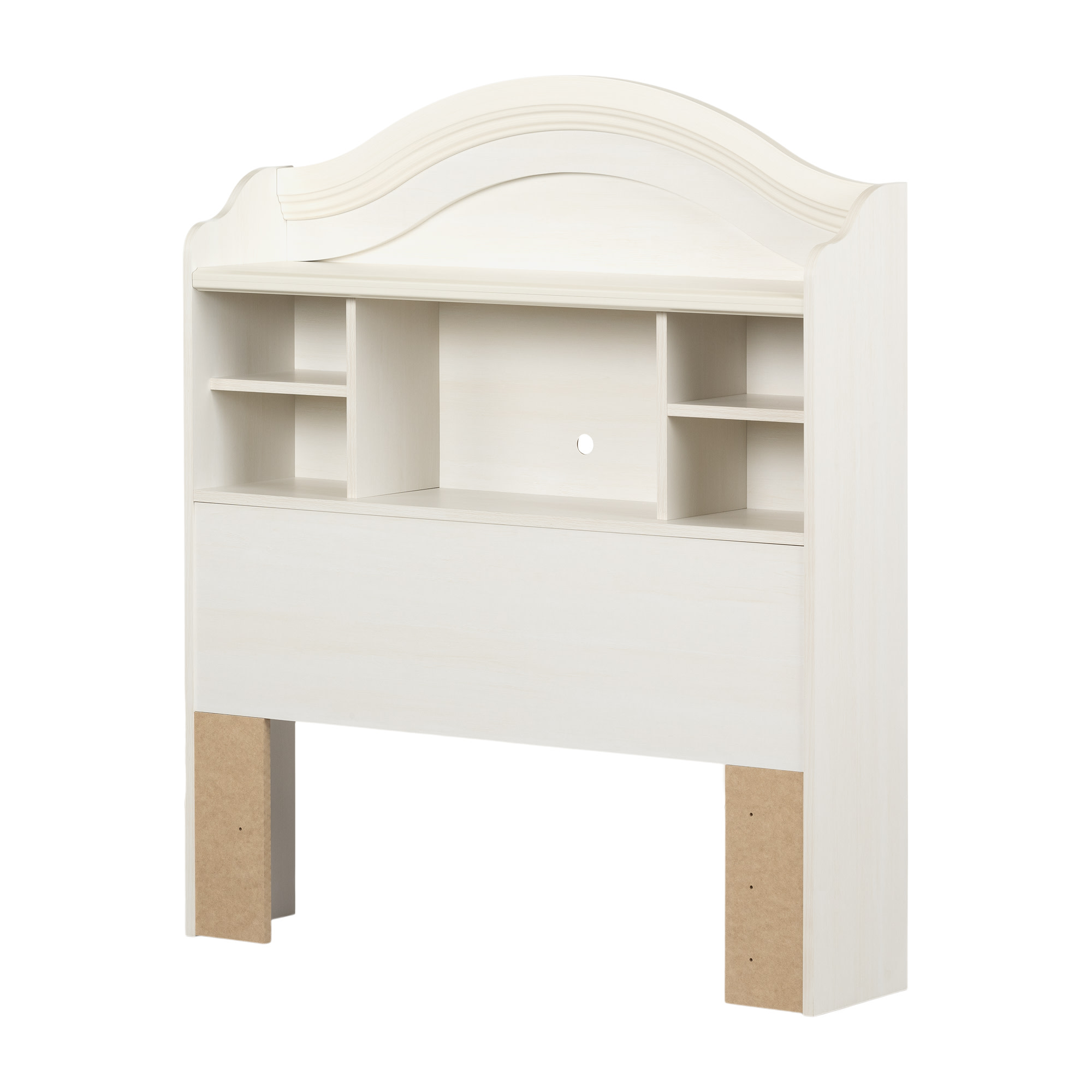 Summer Breeze Bookcase Headboard, Twin size, White Wash - image 1 of 9
