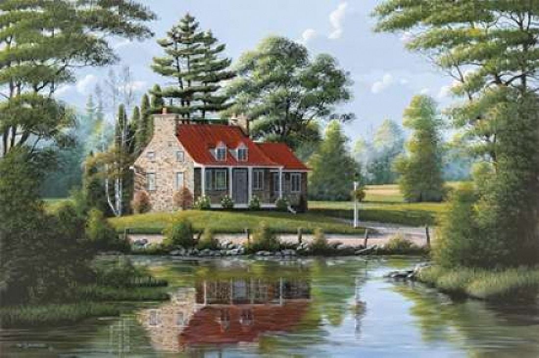 Summer Breeze Canvas Art - Bill Saunders (24 x 36)