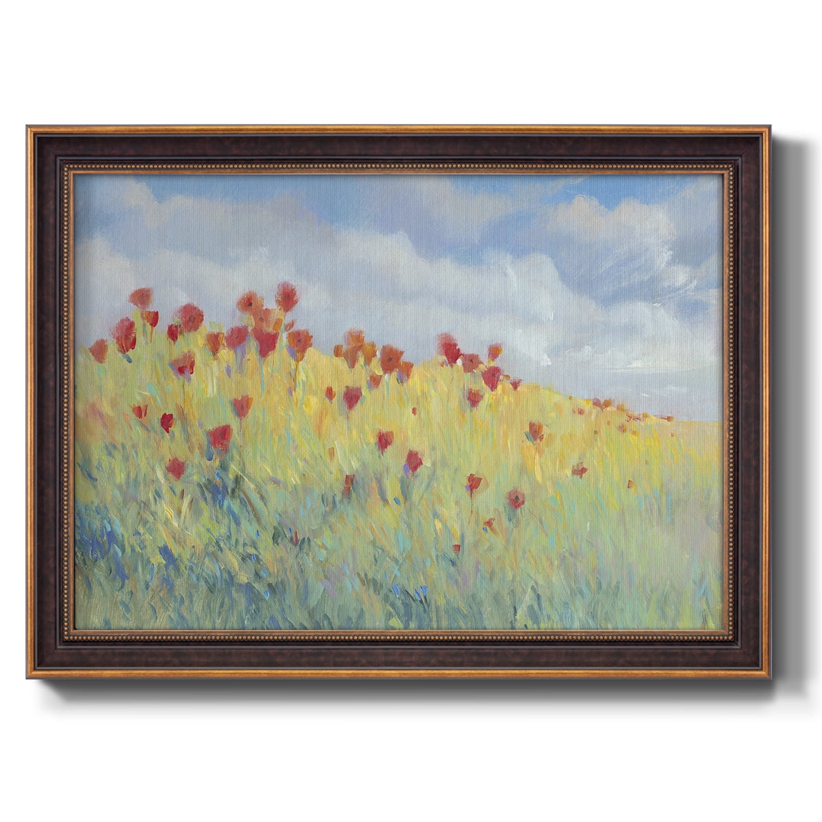 Summer Breeze Meadow I Premium Framed Canvas- Ready to Hang