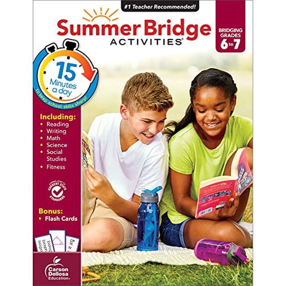 Pre-Owned Summer Bridge Activities, Grades 6 - 7: Volume 8 (Paperback) 1483815862 9781483815862