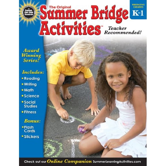 Pre-Owned Summer Bridge Activities®, Grades K - 1 (Paperback) 1620576074 9781620576076