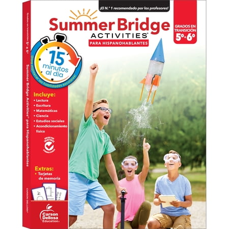 Summer Bridge Activities Spanish 5-6 Workbook (160 pages) Grade 5-6