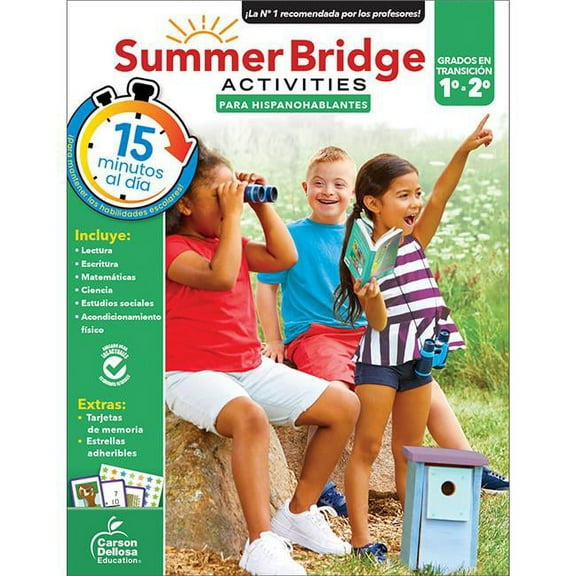 Summer Bridge Activities Spanish, Multi Color - Grade 1-2