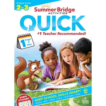 Summer Bridge Activities Summer Bridge Activities(r) Quick, Grades 2 - 3, (Paperback)