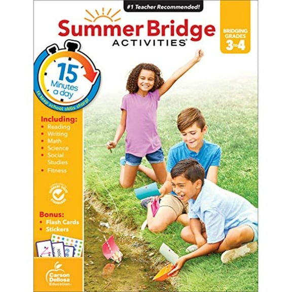 Pre-Owned Summer Bridge Activities, Grades 3 - 4: Volume 5 (Paperback) 1483815838 9781483815831