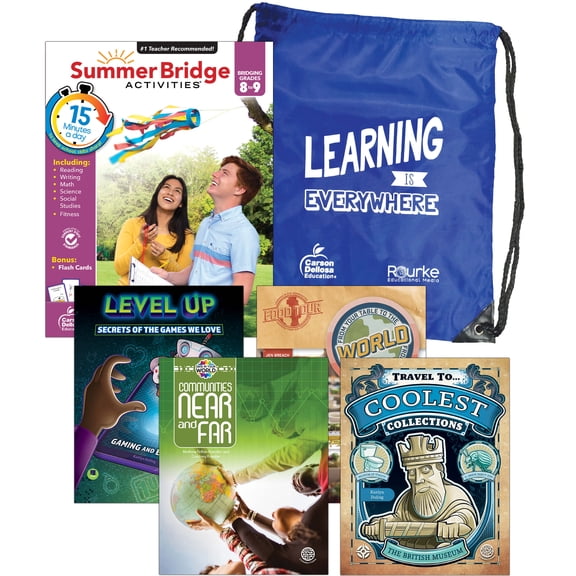 Summer Bridge Essentials Backpack (6 pieces) Grade 8-9
