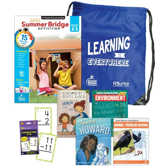 Summer Bridge Essentials Backpack (8 pieces) Grade 2-3