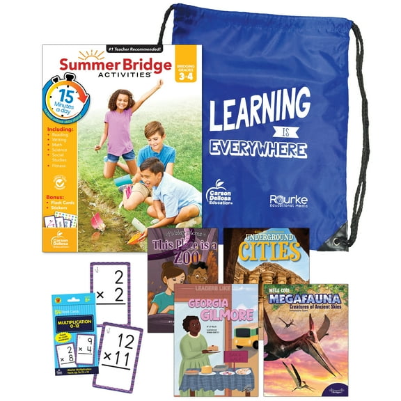 Summer Bridge Essentials Backpack (8 pieces) Grade 3-4