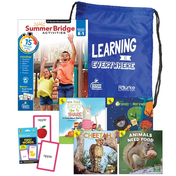 Summer Bridge Essentials Backpack (8 pieces) Grade K-1