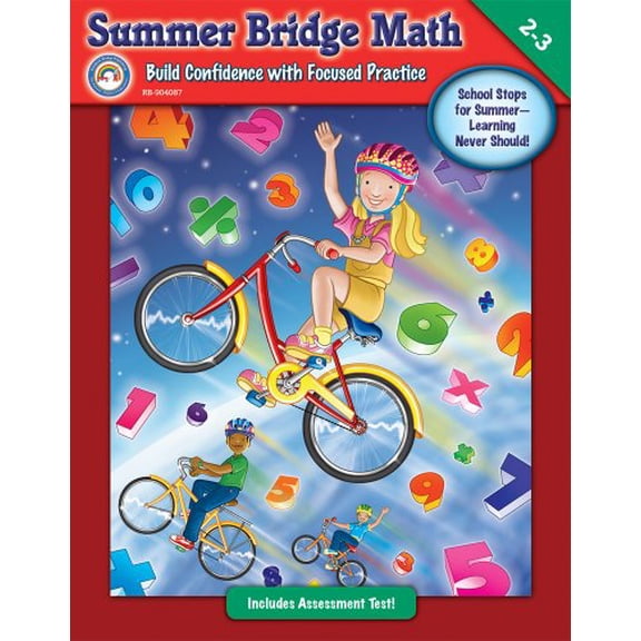 Pre-Owned Summer Bridge Math, Grades 2 - 3 (Paperback) 1600224512 9781600224515