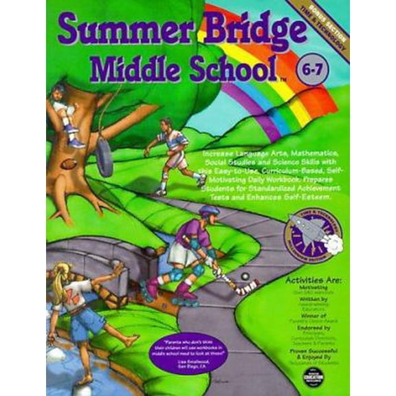 Pre-Owned Summer Bridge Activities 6th to 7th Grade (Paperback) 1887923098 9781887923095