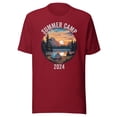 thumbnail image 1 of Summer Camp 2024 Shirt, Unisex, Funny Nature Lover, Funny Camping Shirt, Funny Camper Life, Fun Outdoors, Camp Fire Shirt (Cardinal, M), 1 of 2
