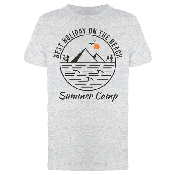 Summer Camp Beach Tee Men's -Image by Shutterstock