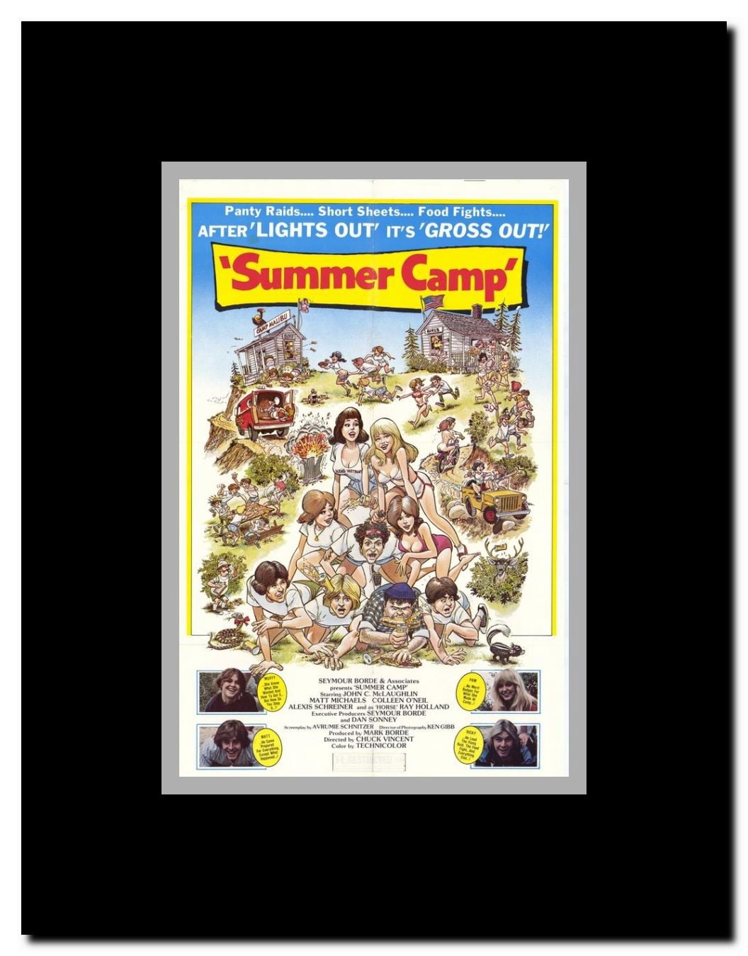 Summer Camp Framed Movie Poster